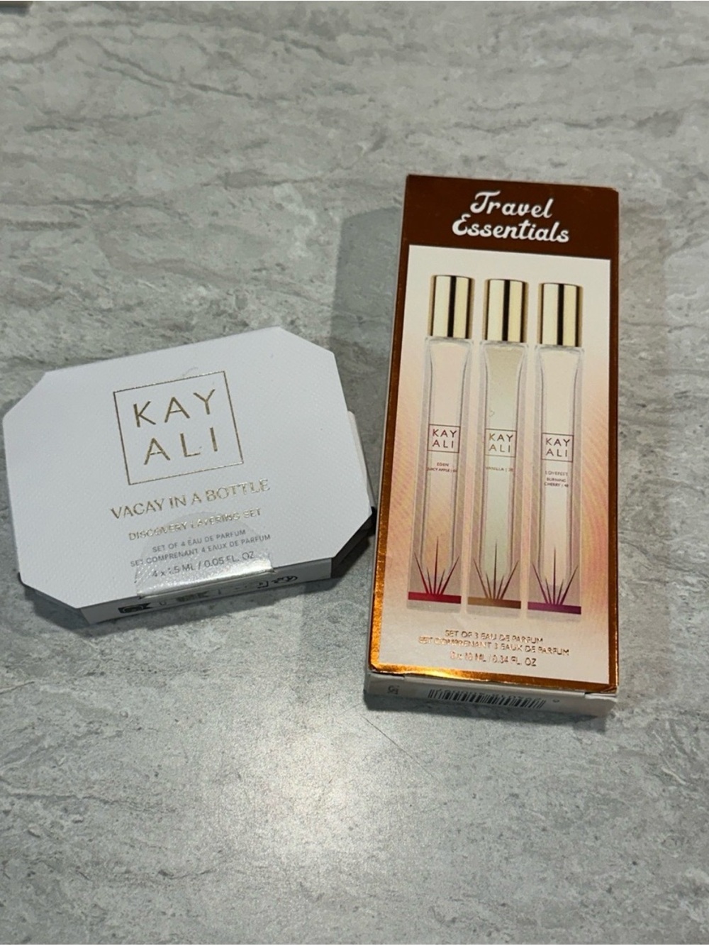 Kay Ali In A Bottle Travel Essentials - 3-Piece Rollerball Set (Pink/Gold)